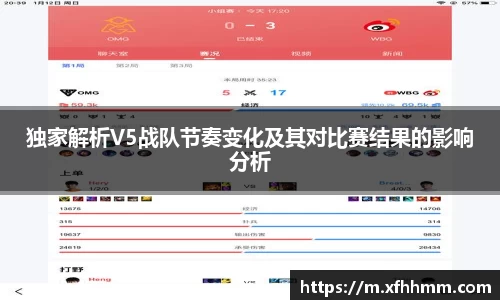 独家解析V5战队节奏变化及其对比赛结果的影响分析